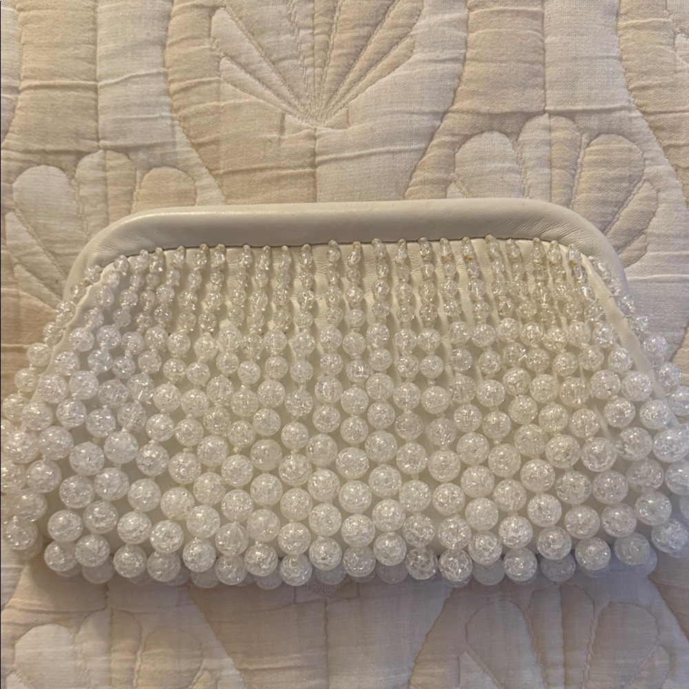 Cult Gaia Beaded Clutch